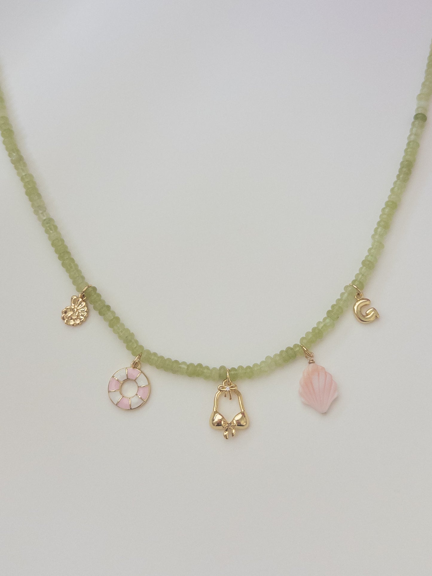 Summer Girl Bikini Charm Necklace