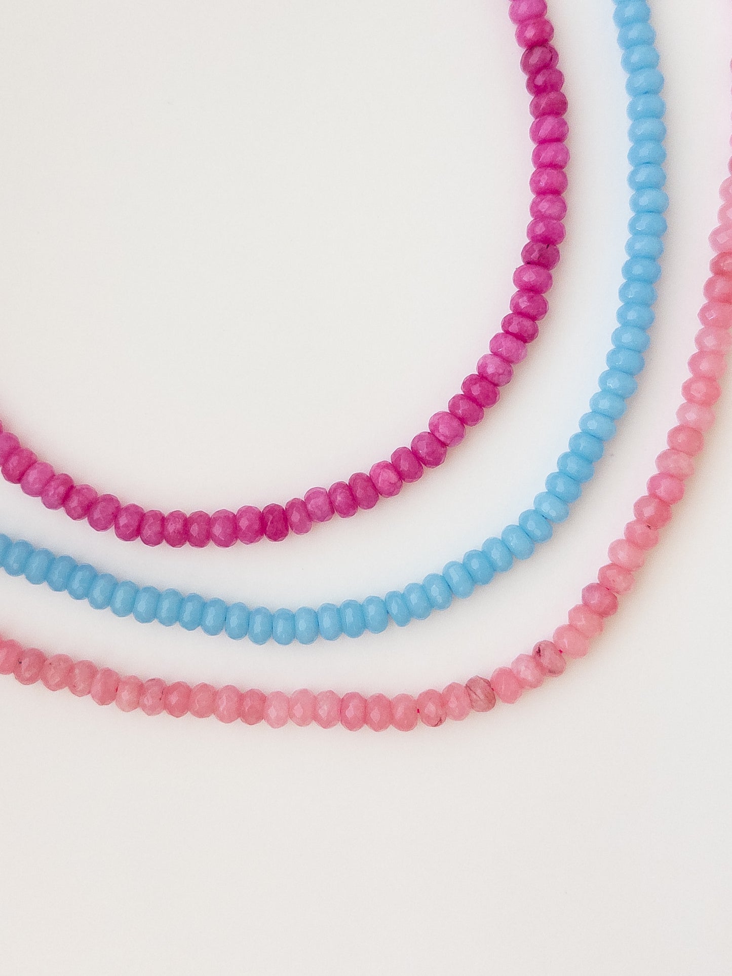 Dyed Jade Necklace