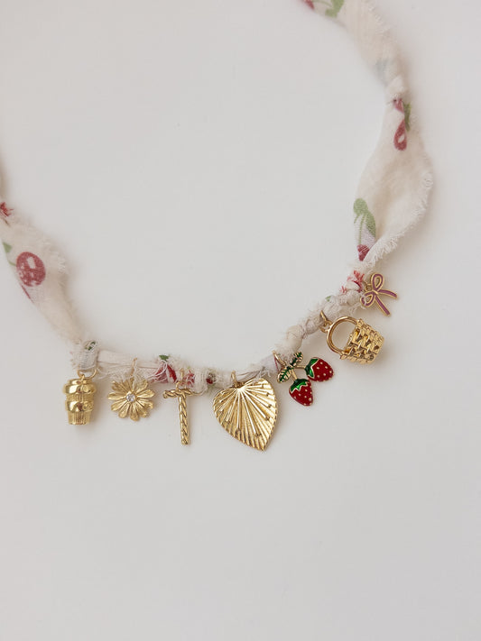 Girly Pop Bandana Necklace