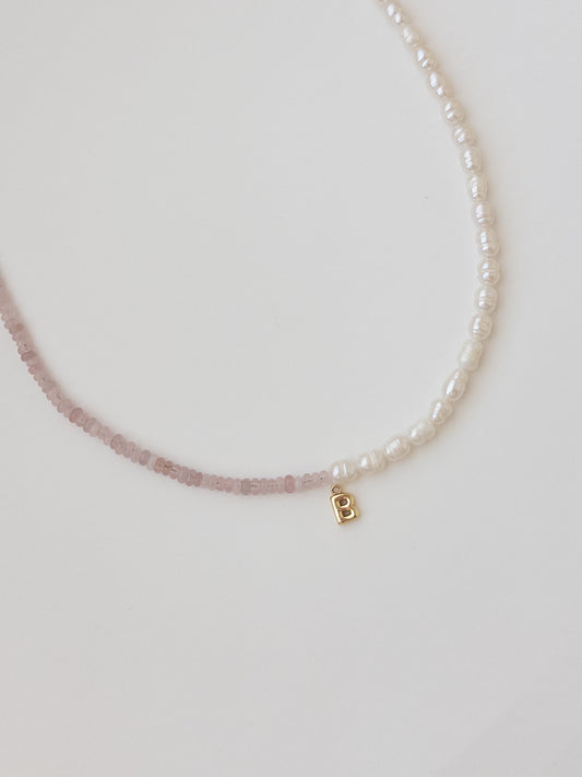 Pearl and Quartz Necklace