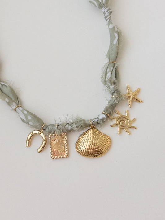 Beach Bandana Necklace