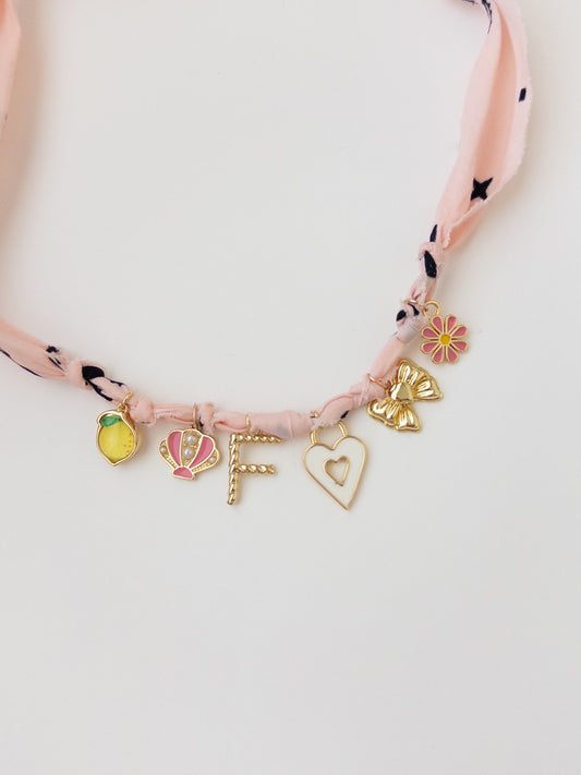 Lemon Drop Bandana Necklace