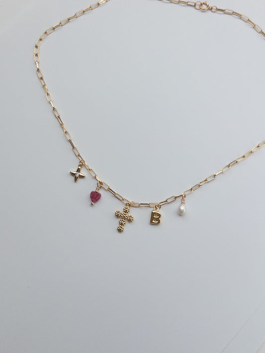 Cross Charm Necklace